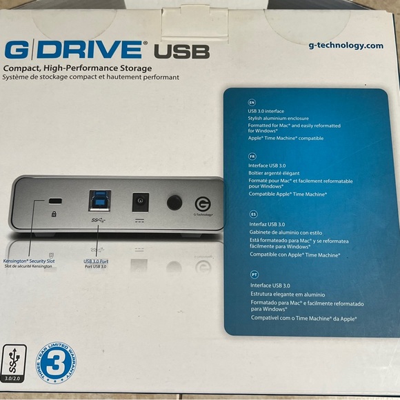 G-DRIVE USB 4TB External Hard Drive - Picture 2 of 5